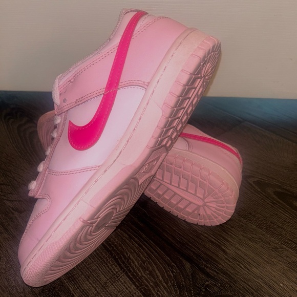 Nike Other - Nike Pink Low-Top Sneakers with Bold Swoosh
